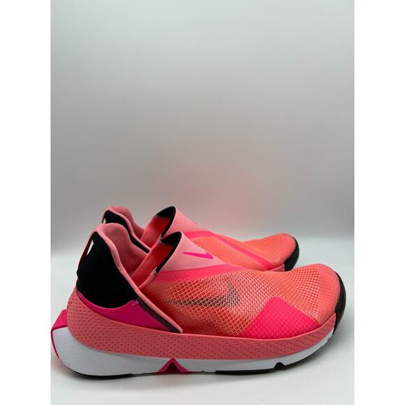 Nike Go Flyease Low Mens Athletic Running Pink White DZ4860-600 Size 11 NEW - Picture 1 of 12